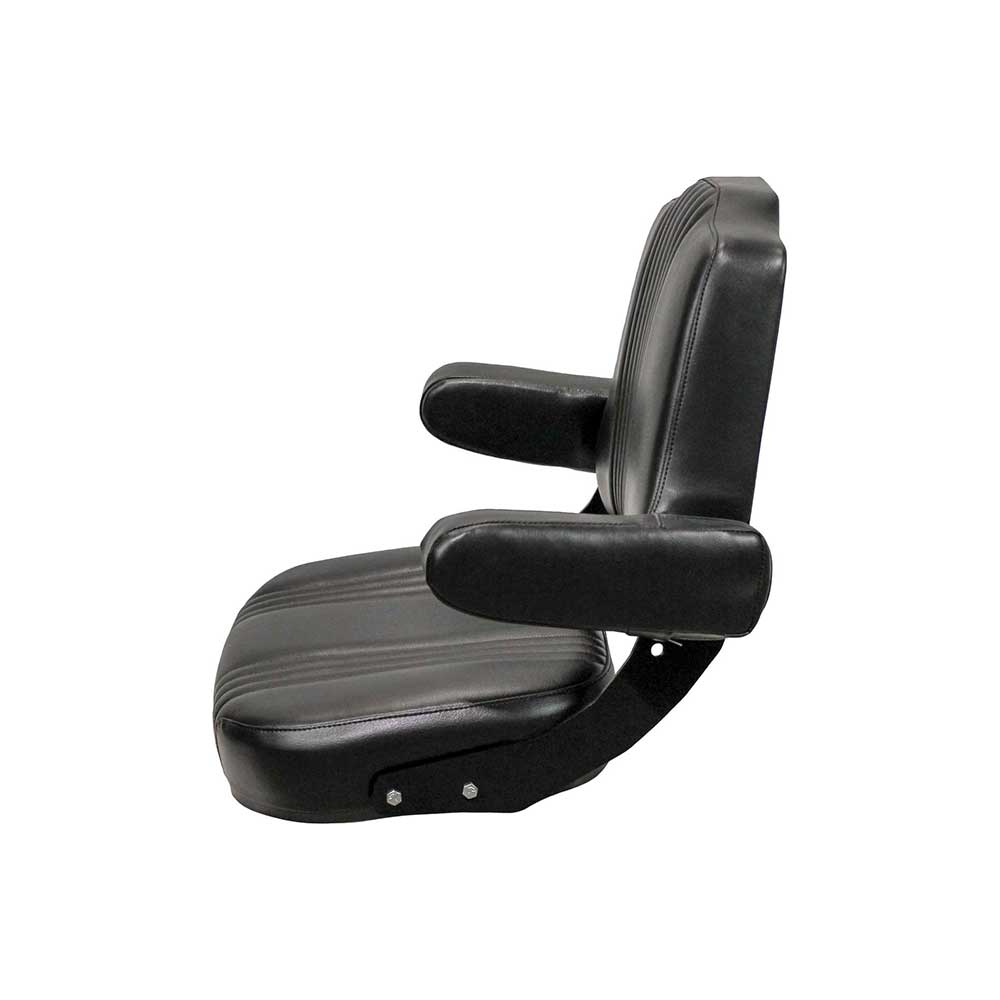 Uni Pro International Harvester 56/66 Original Seat Assembly | Pleated Black Vinyl
