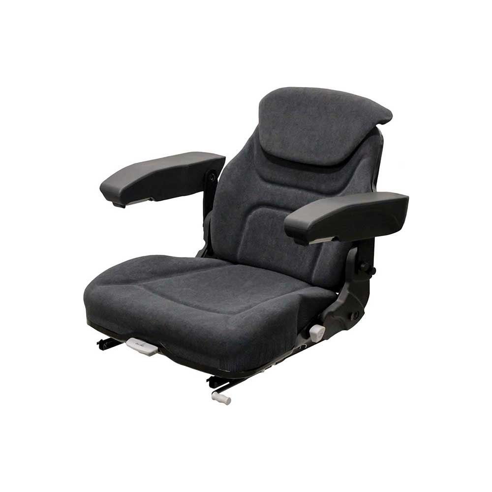Pilot | Seat Top | Armrests | Slide Rails | Gray Fabric | 7753