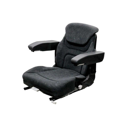 Pilot | Seat Top | Armrests | Slide Rails | Black Fabric | 7779