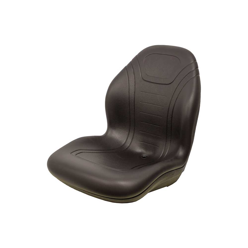 Milsco | XB200 | Bucket Seat Kit | Kubota BX Series | High-Back | Black Vinyl | 6831
