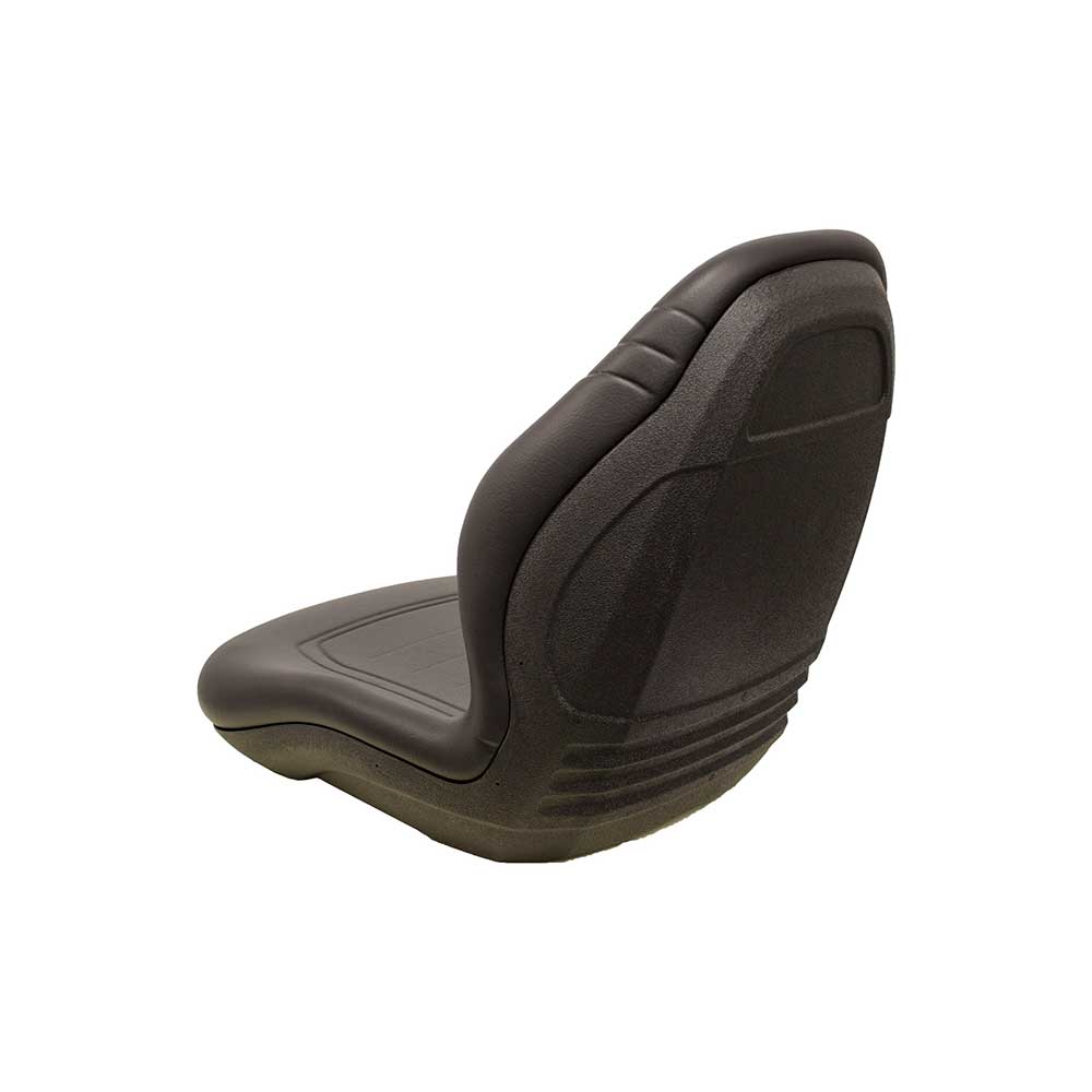Milsco | XB200 | Bucket Seat Kit | Kubota BX Series | High-Back | Black Vinyl | 6831