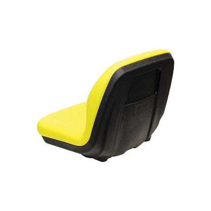 Milsco | XB180 | Bucket Seat Kit | John Deere 850 Compact Series | Mid-Back | Yellow Vinyl | 6885