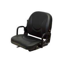 Uni Pro 1708 Seat Top Assembly | With Hip Restraints | Black Vinyl