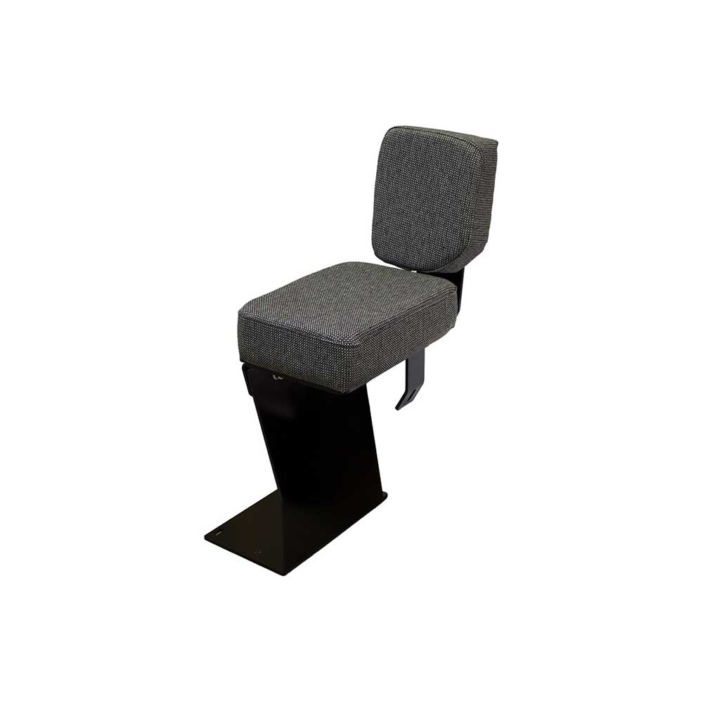 Uni Pro Instructional Buddy Seat for Case IH 71-72-89 Series Magnum Tractors | Black/Gray Fabric