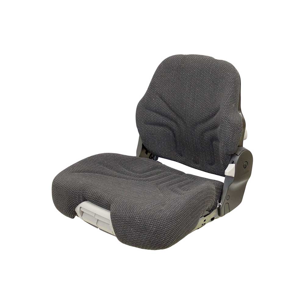 Uni Pro 741 Seat Top Assembly | Black/Gray Fabric