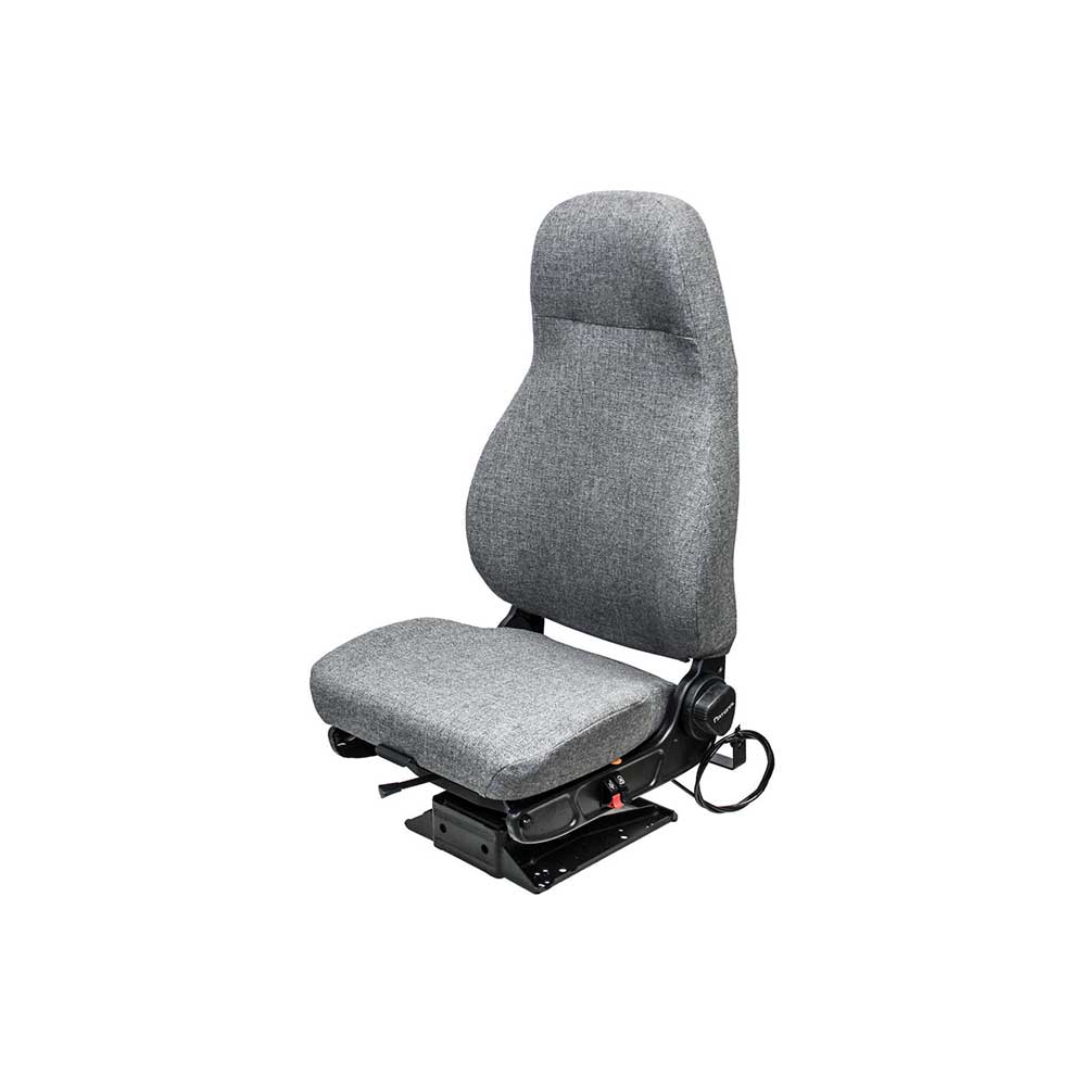 National Seating | Ensign Lo Truck Seat | High Back | Gray Mordura Fabric | 71123.031
