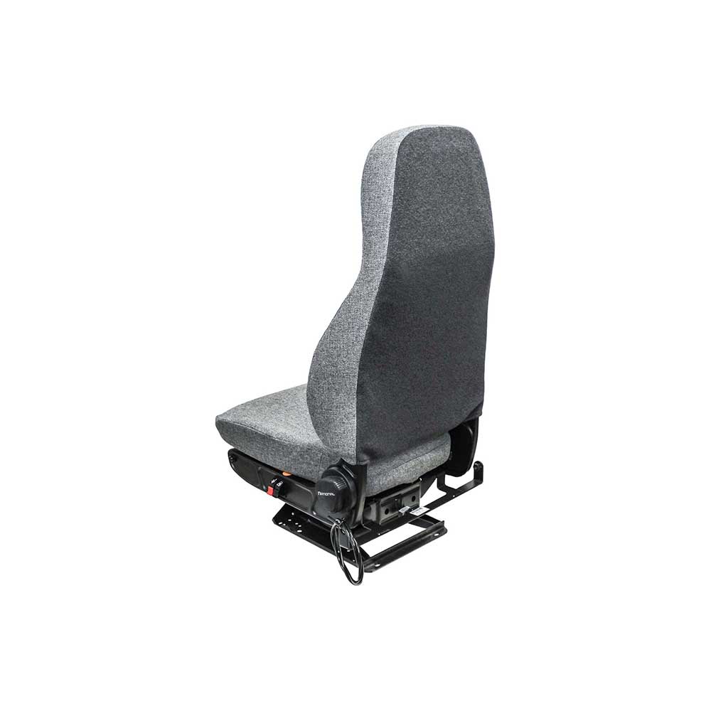 National Seating | Ensign Lo Truck Seat | High Back | Gray Mordura Fabric | 71123.031
