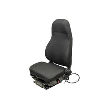 Uni Pro 2011 Ensign Lo Semi Truck Seat | High-Back | Black Mordura Fabric