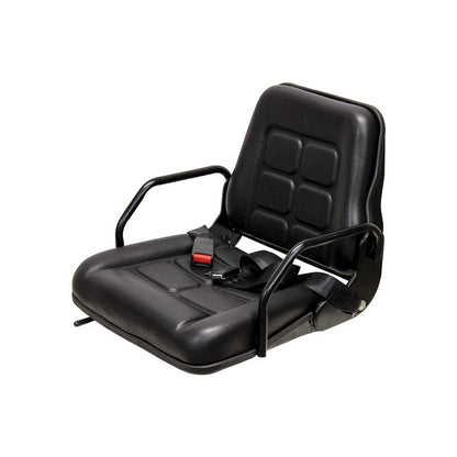 Uni Pro 144 Seat Top Assembly | With Hip Restraints | Black Vinyl