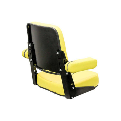 Uni Pro John Deere 200 Comfort Classic Seat Top Assembly | Yellow Vinyl