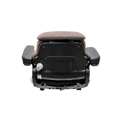 Uni Pro 741 Seat Top Assembly | With Operator Presence Switch | Brown Fabric