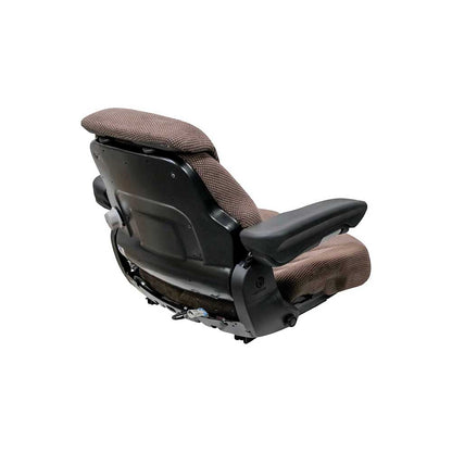 Uni Pro 741 Seat Top Assembly | With Operator Presence Switch | Brown Fabric