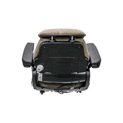 Uni Pro 741 Seat Top Assembly | With Operator Presence Switch | Cut/Sew Brown Fabric