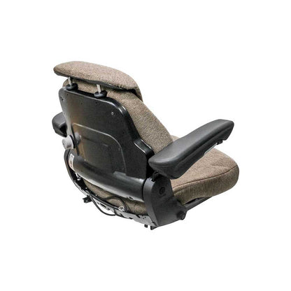 Uni Pro 741 Seat Top Assembly | With Operator Presence Switch | Cut/Sew Brown Fabric