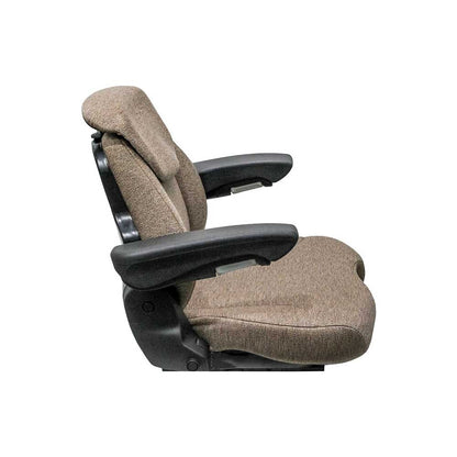 Grammer | 741 | Seat Top | Integrated Swivel | OPS | Brown Fabric | 8852
