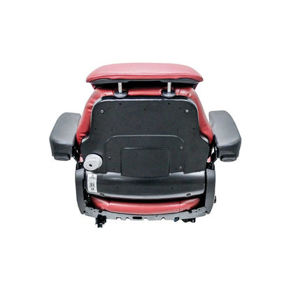Grammer | 741 | Seat Top | Integrated Swivel | OPS Ready | Red Leatherette Vinyl | 8855