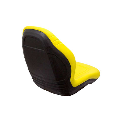 Milsco | XB200 | Bucket Seat | High-Back | Hinge Bracket | Yellow Vinyl | 6801
