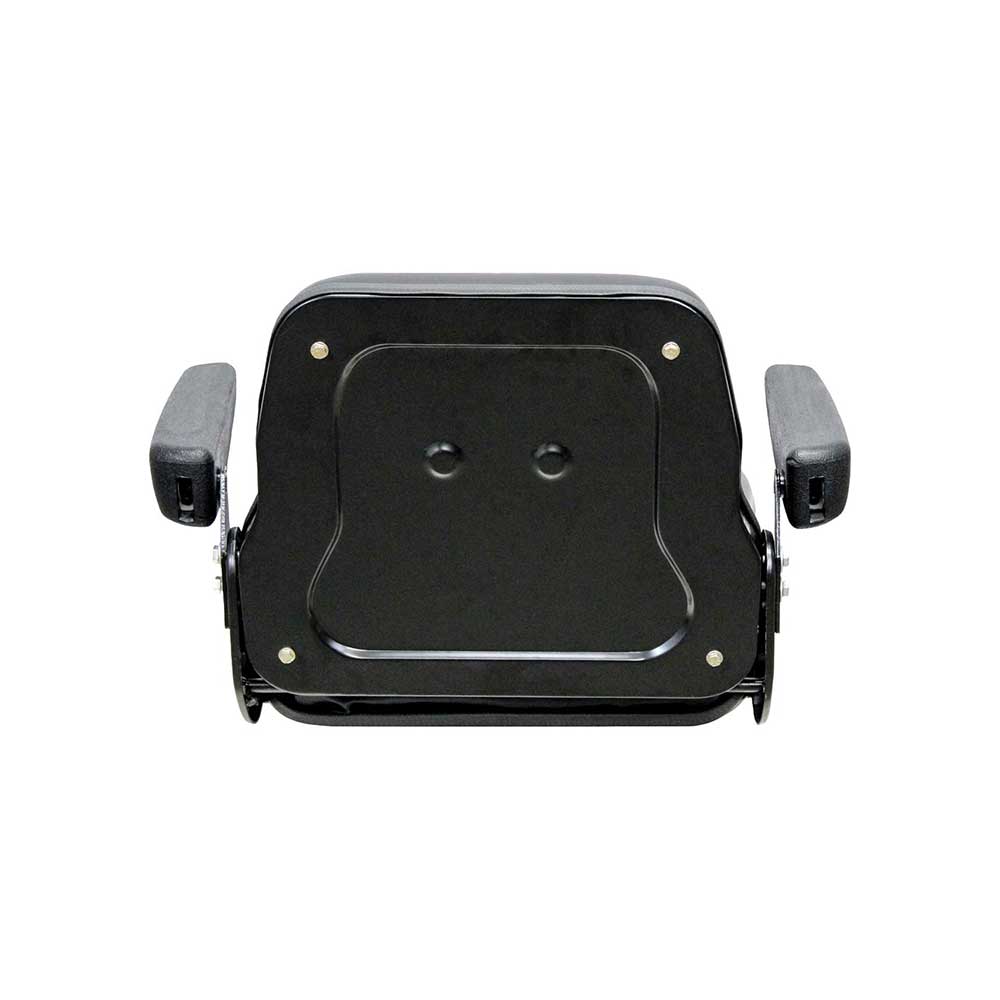 Uni Pro 142 Seat Top Assembly | With Armrests | Black Vinyl