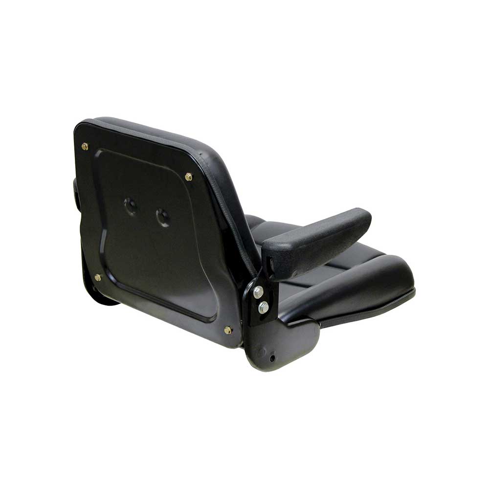 Uni Pro 142 Seat Top Assembly | With Armrests | Black Vinyl