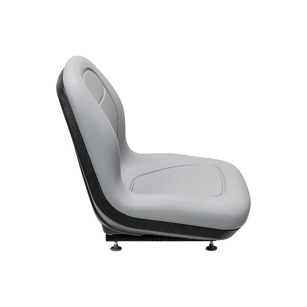 Milsco | XB180 | Bucket Seat | Mid-Back | OPS Ready | Gray Vinyl | 8642