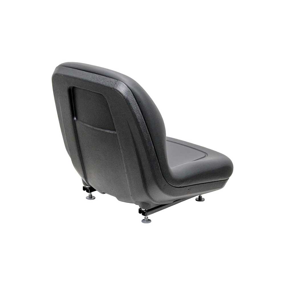 Milsco | XB180 | Bucket Seat | Mid-Back | OPS Ready | Black Vinyl | 8643
