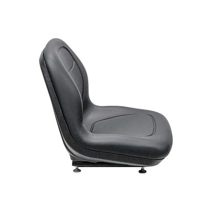 Milsco | XB180 | Bucket Seat | Mid-Back | OPS Ready | Black Vinyl | 8643