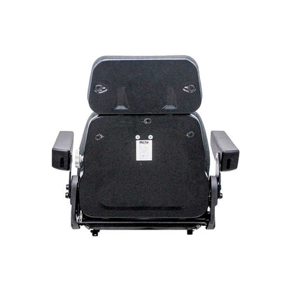 Pilot | P81 | Seat Top Kit | Case IH 71 Magnum With Original Air-Oil | Armrests | Gray Fabric | 6556
