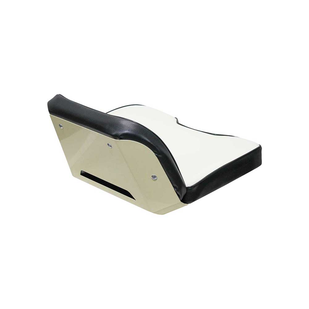 Uni Pro Allis Chalmers D17 Seat Top Assembly | Black & White Vinyl