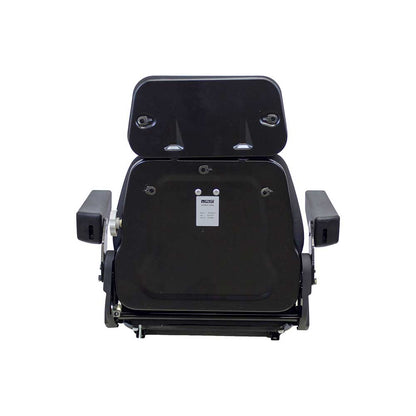 Pilot | Seat Top | Armrests | Slide Rails | Black Fabric | 7615