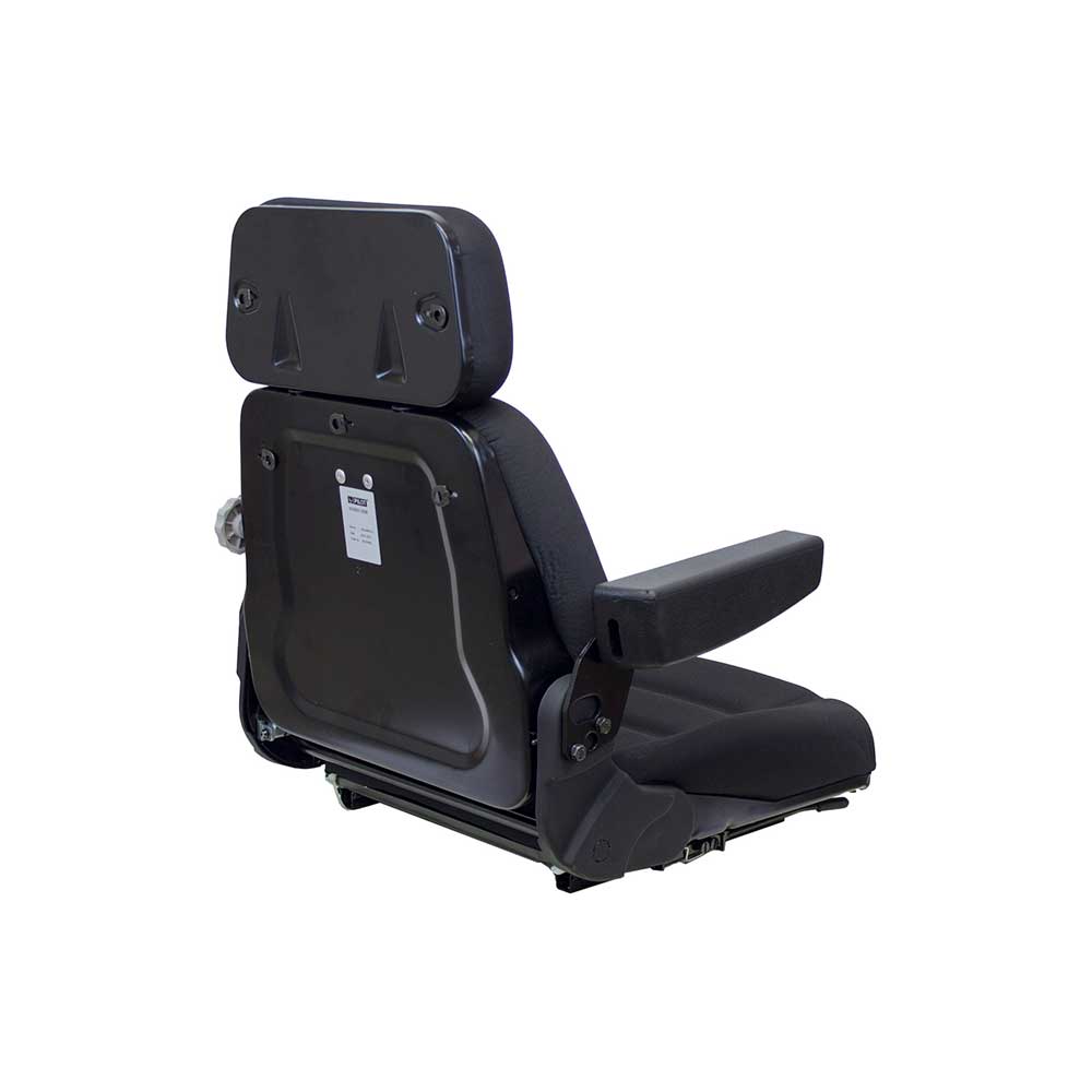 Pilot | Seat Top | Armrests | Slide Rails | Black Fabric | 7615