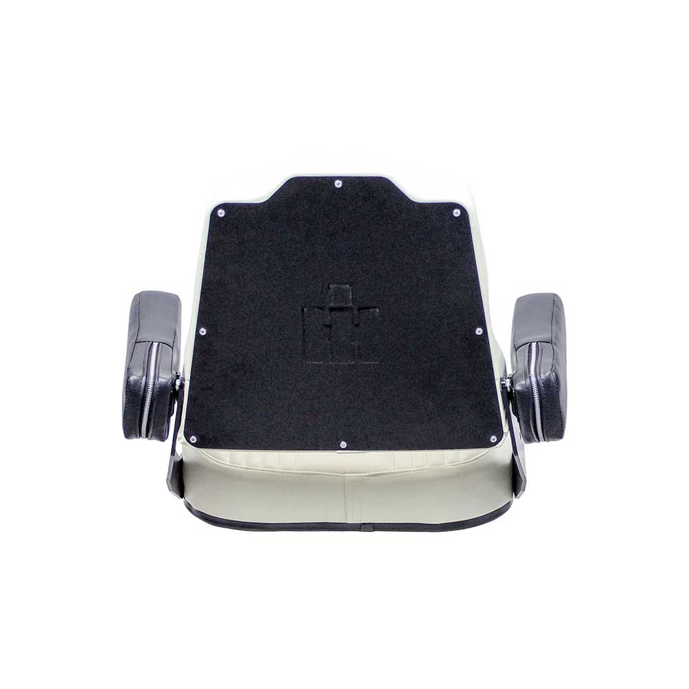 Uni Pro International Harvester 56/66 Original Seat Assembly | Pleated Cream Vinyl