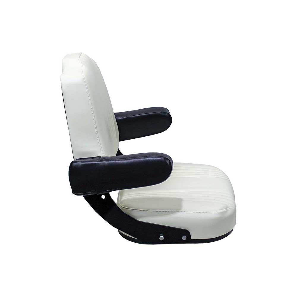 Uni Pro International Harvester 56/66 Original Seat Assembly | Pleated Cream Vinyl