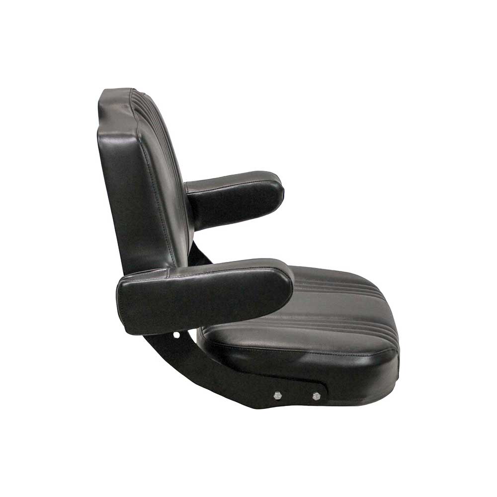 Uni Pro International Harvester 56/66 Original Seat Assembly | Pleated Black Vinyl