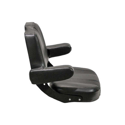 Uni Pro International Harvester 56/66 Original Seat Assembly | Pleated Black Vinyl