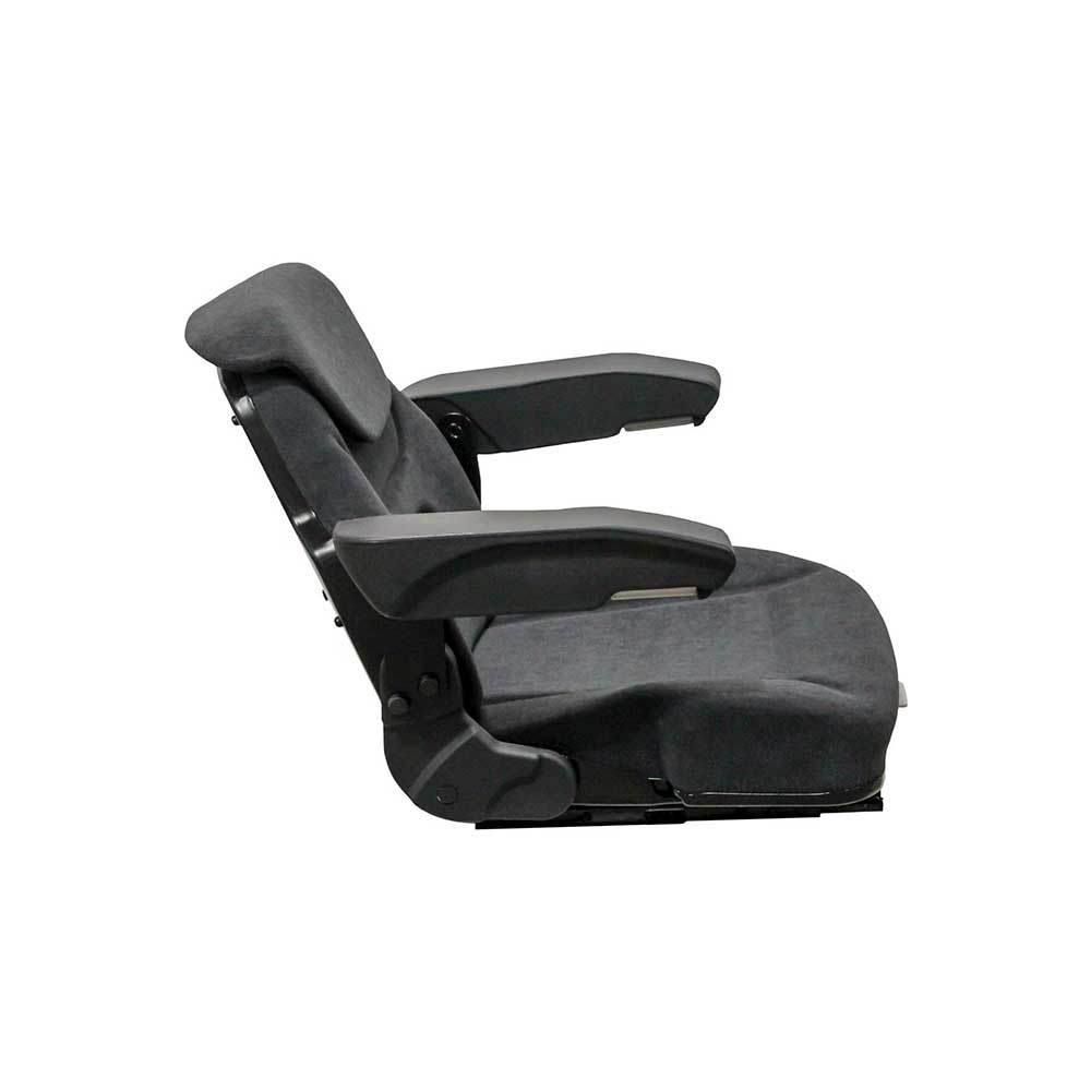 Pilot | Seat Top | Armrests | Slide Rails | Gray Fabric | 7753