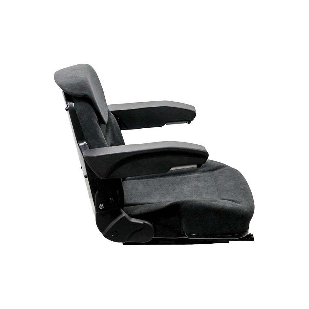 Pilot | Seat Top | Armrests | Slide Rails | Black Fabric | 7779