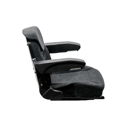Pilot | Seat Top | Armrests | Slide Rails | Black Fabric | 7779
