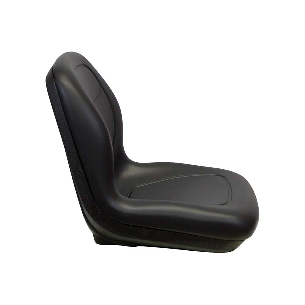 Milsco | XB180 | Bucket Seat Kit | Kubota BX Series | Mid-Back | Black Vinyl | 6830