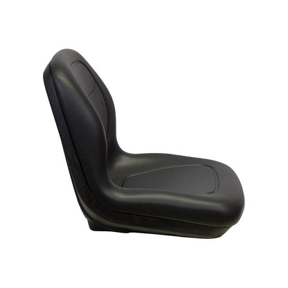 Milsco | XB180 | Bucket Seat Kit | Kubota BX Series | Mid-Back | Black Vinyl | 6830