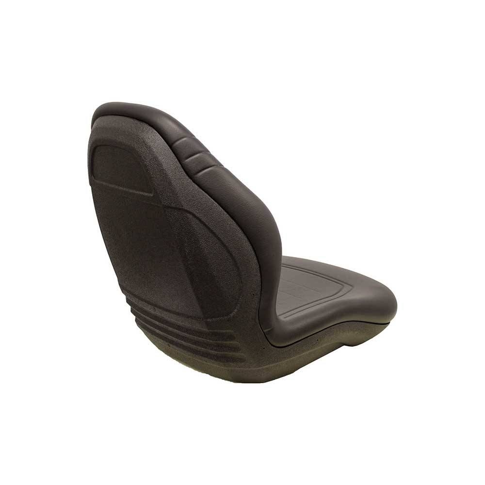 Milsco | XB200 | Bucket Seat Kit | Kubota BX Series | High-Back | Black Vinyl | 6831