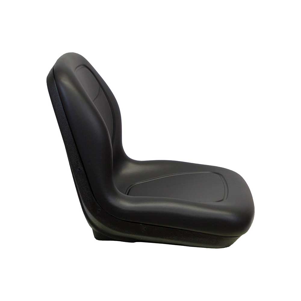 Milsco | XB180 | Bucket Seat Kit | Kubota B1700-B2400-L2500-L4200 Series | Black Vinyl | 6868