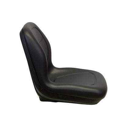 Milsco | XB180 | Bucket Seat Kit | Kubota B1700-B2400-L2500-L4200 Series | Black Vinyl | 6868
