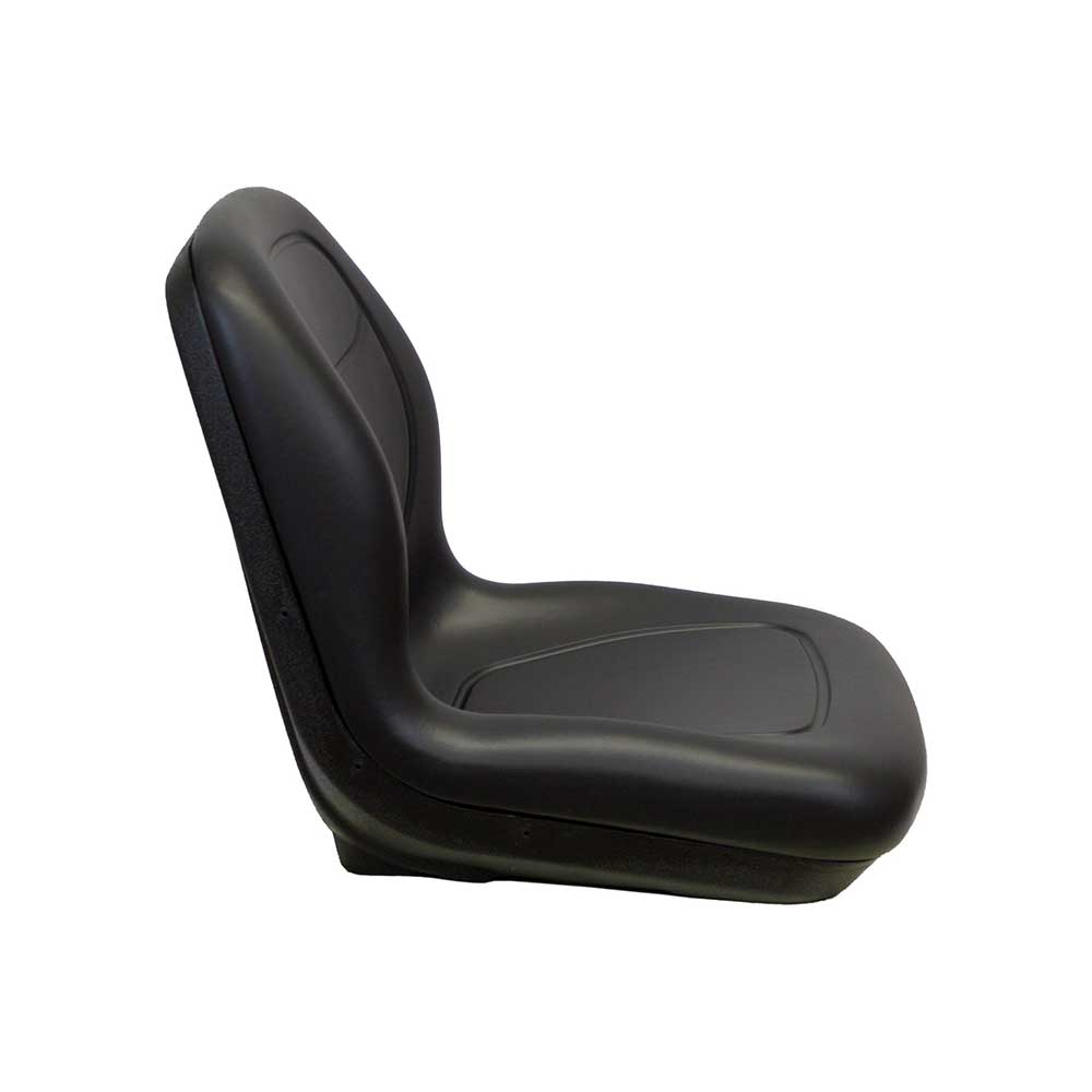 Milsco | XB180 | Bucket Seat Kit | John Deere 850 Compact Series | Mid-Back | Black Vinyl | 6886