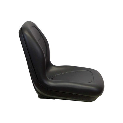 Milsco | XB180 | Bucket Seat Kit | John Deere 850 Compact Series | Mid-Back | Black Vinyl | 6886