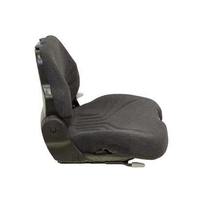 Uni Pro 741 Seat Top Assembly | Black/Gray Fabric
