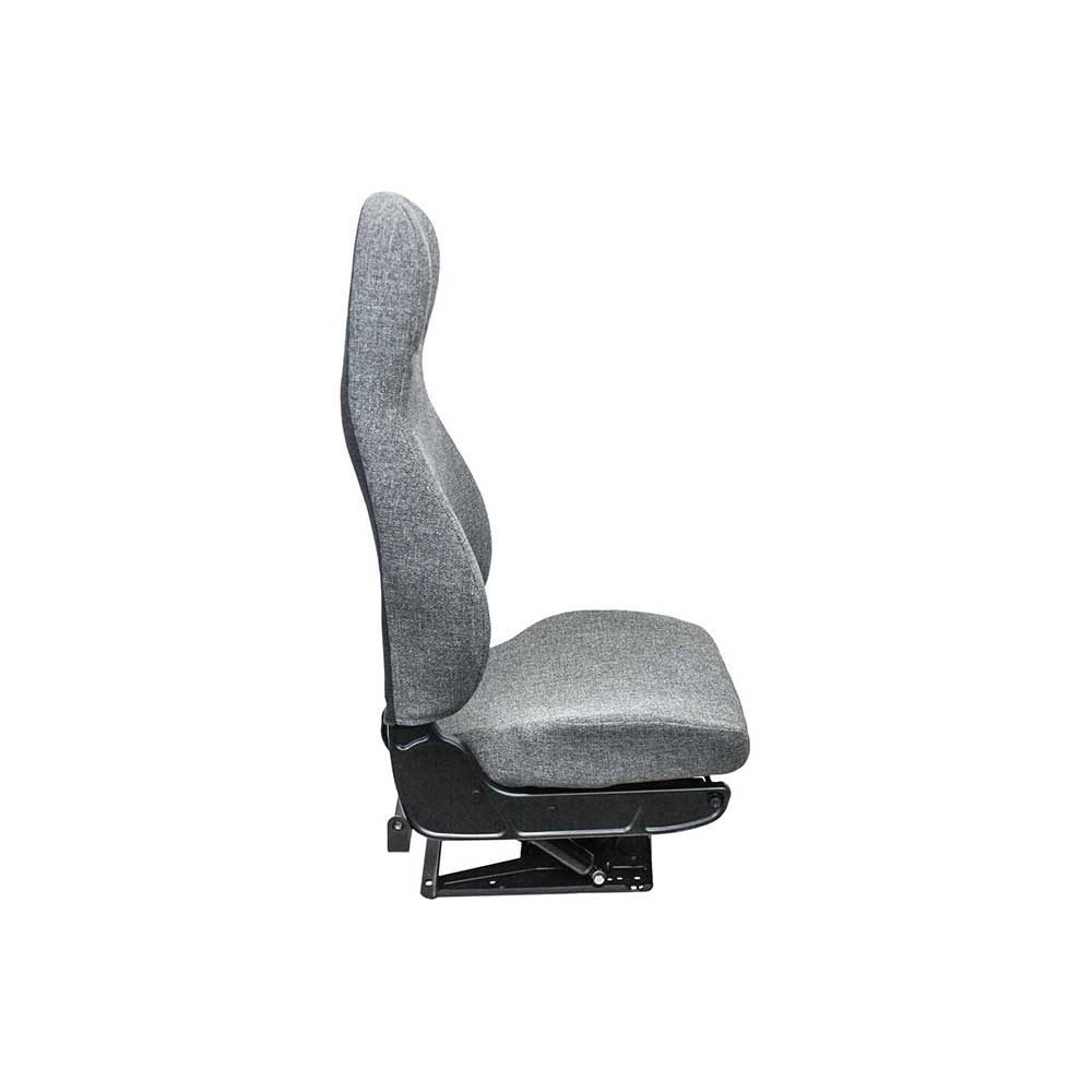 National Seating | Ensign Lo Truck Seat | High Back | Gray Mordura Fabric | 71123.031