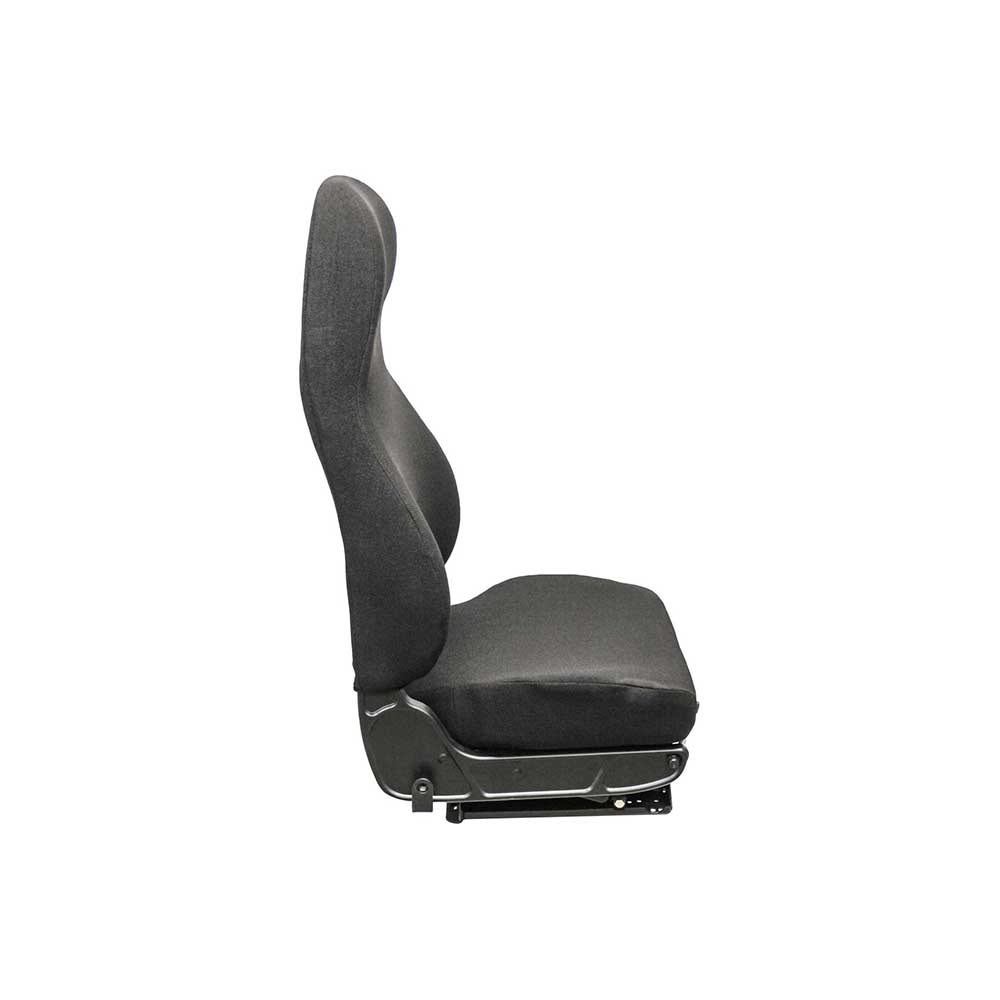 National Seating | Ensign Lo Truck Seat | High Back | Black Mordura Fabric | 71123.035