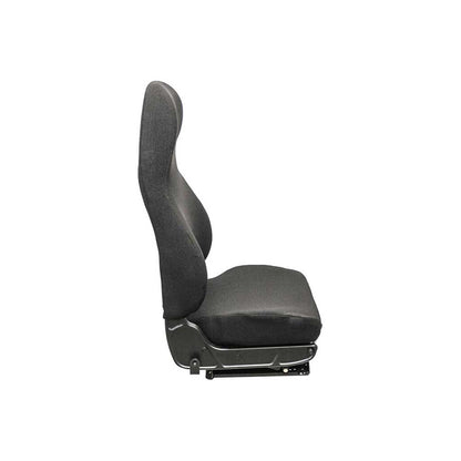 National Seating | Ensign Lo Truck Seat | High Back | Black Mordura Fabric | 71123.035