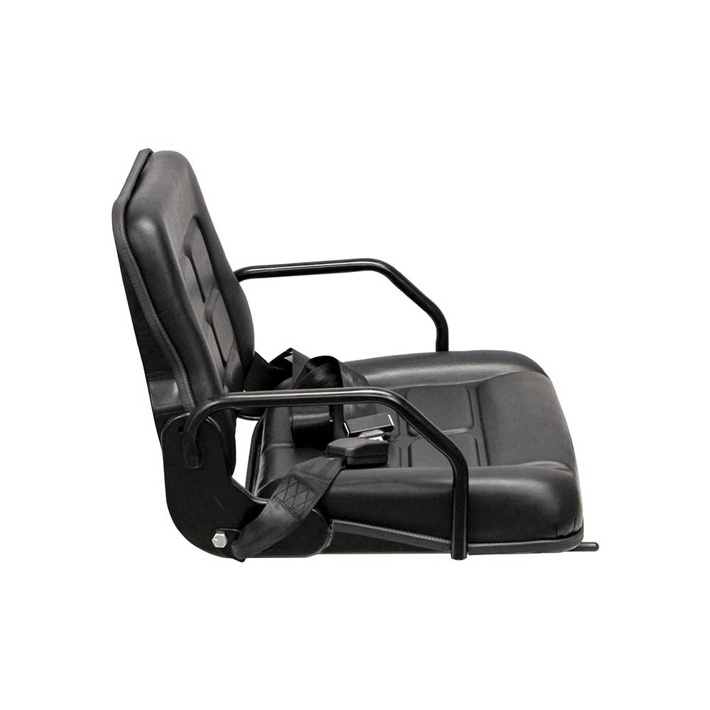 Uni Pro 144 Seat Top Assembly | With Hip Restraints | Black Vinyl
