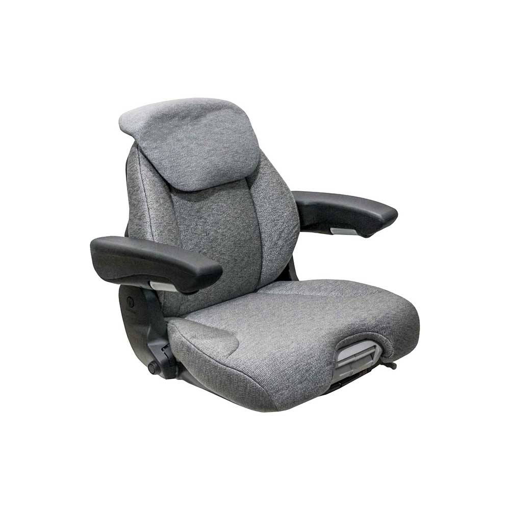 Grammer | 741 | Seat Top | Integrated Swivel | OPS Ready | Gray Fabric | 8856
